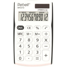 REBELL kalkulačka - RE-SHC312BK BX REBELL kalkulačka - RE-SHC312BK BX