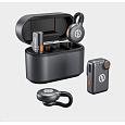 BAZAR - Hollyland LARK M2S Mini Combo Wireless Lavalier Microphone Mini Combo (Space Gray) - Poškozený obal (Komplet)
