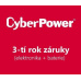 3-ročná záruka CyberPower pre OR600ELCDRM1U, OR600ERM1U