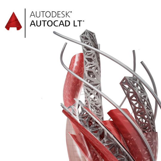 Autodesk AutoCAD LT 2025, 1 uživatel, pronájem na 1 rok