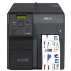 Epson ColorWorks C7500G, rezačka, disp., USB, Ethernet, čierna