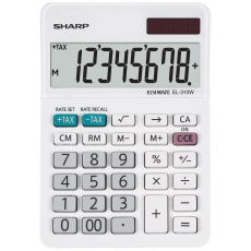 SHARP kalkulačka - SH-EL310WB - bilá SHARP kalkulačka - SH-EL310WB - bilá