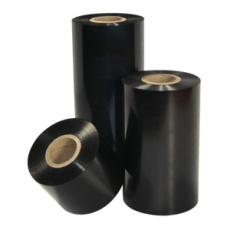 Thermal transfer ribbons, Zebra, resin, 110 mm, 450 m, Out, White Thermal transfer ribbons, Zebra, resin, 110 mm, 450 m, Out, White