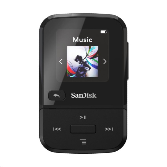 SanDisk Clip Sport Go MP3 Player 32 GB, Black