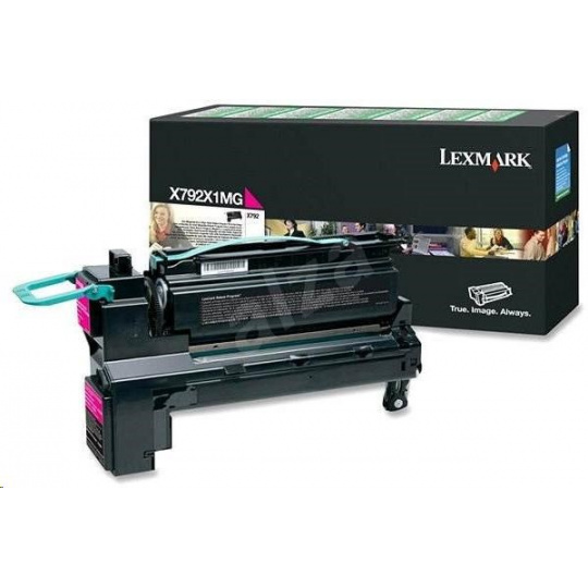 Toner LEXMARK X792 Magenta Extra High Yield Return Programme Print Cartridge (20K)