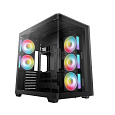 DEEPCOOL Case CG590U 5F, ATX, Průhledná bočnice, 5x120mm ARGB Fan, černá