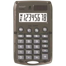 REBELL kalkulačka - StarletS BX - šedá REBELL kalkulačka - StarletS BX - šedá
