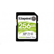 Kingston 256GB SecureDigital Canvas Select Plus (SDXC) 100R 85W Class 10 UHS-I