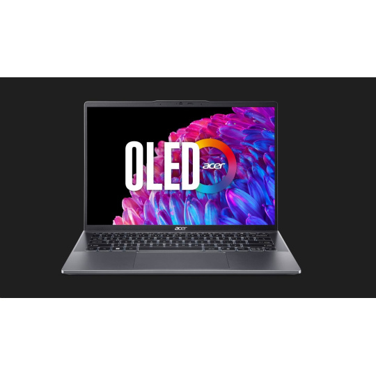 Acer NTB Swift Go 14 (SFG14-63-R2QA), Ryzen7 8845HS,14," 2880x1800,32GB,1TB SSD,RadeonGraphic,W11H,Steel Gray