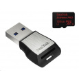 Karta Sandisk MIcroSDXC 128GB Extreme PRO (275 MB/s, Class 10 UHS-II U3) + USB 3.0 čitateľ