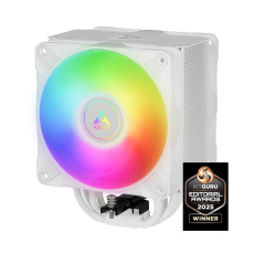 ARCTIC Chladič CPU Freezer 36 ARGB White, 2x120mm, LGA1851, AM5 ARCTIC Chladič CPU Freezer 36 ARGB White, 2x120mm, LGA1851, AM5