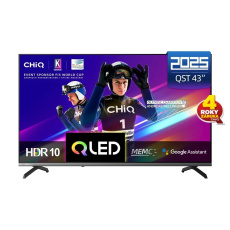 CHiQ U43QST TV 43", UHD, QLED, ultratenká, Google TV, DLG 120 Hz, Dolby Audio, Frameless, metalická CHiQ U43QST TV 43", UHD, QLED, ultratenká, Google TV, DLG 120 Hz, Dolby Audio, Frameless, metalická