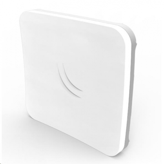 MikroTik SXTsq Lite5, 600MHz CPU, 64MB RAM, 1x LAN, integ. 5GHz Wi-Fi, 2x16dBi, 802.11a/n, 25dBm vrátane. Licencia L3