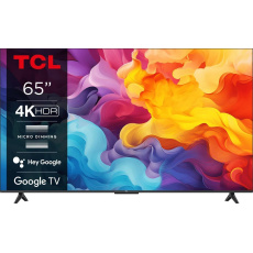 BAZAR - TCL 65V6B 65" TV, 4K Ultra HD, Smart, Dolby Audio, Google TV, Miracast, Bluetooth, WiFi, ALLM - Poškozený obal BAZAR - TCL 65V6B 65" TV, 4K Ultra HD, Smart, Dolby Audio, Google TV, Miracast, Bluetooth, WiFi, ALLM - Poškozený obal