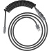 HyperX USB-C Coiled Cable Gray - Příslušenství ke klávesnici