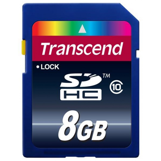 Karta TRANSCEND SDHC 8 GB Premium, trieda 10