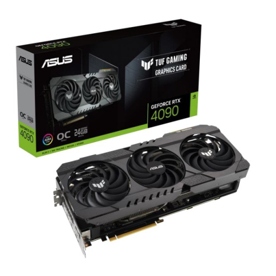 ASUS VGA NVIDIA GeForce RTX 4090 TUF OG GAMING OC 24G, 24G GDDR6X, 3xDP, 2xHDMI