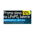 AVACOM A2D2 baterie LiFePO4 12,8V 100Ah M8 (Size of 75Ah)