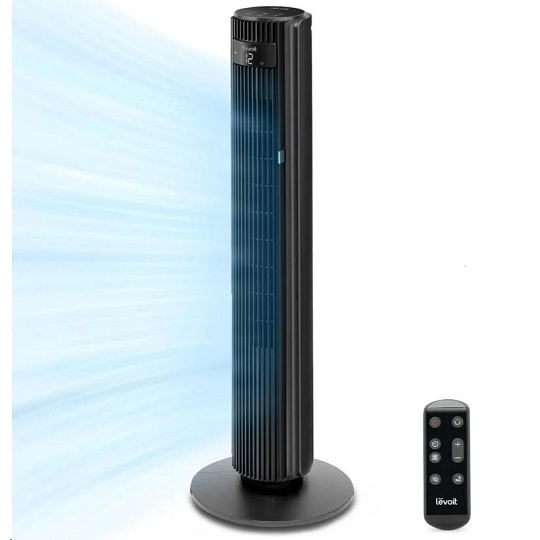 BAZAR - Levoit Classic Pro 42-Inch Tower Fan - černý - Poškozený