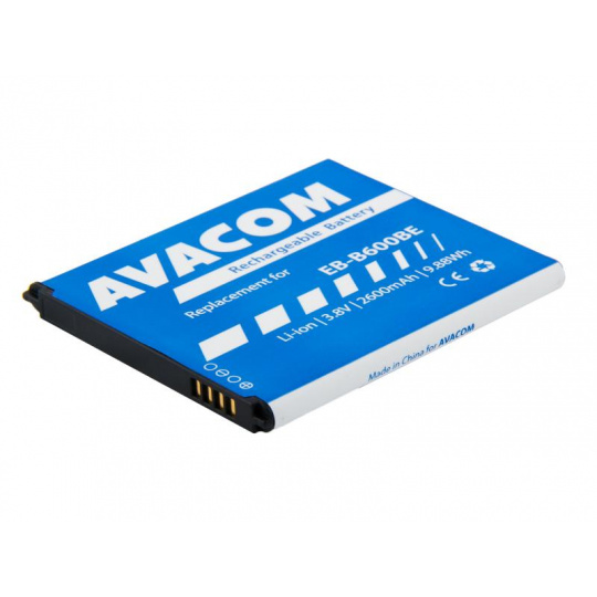 AVACOM batéria pre Samsung Galaxy S4 Li-Ion 3,8 V 2600 mAh, (náhradná EB-B600BE)