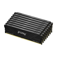 KINGSTON DIMM DDR5 128GB (Kit of 8) 7200MT/s CL38 FURY Renegade Pro Black