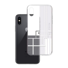 3mk ochranný kryt Ferya Slim case pro Apple iPhone Xs Max, LINE White