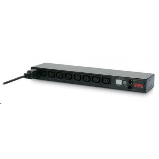 APC Rack PDU, prepínaná, 1U, 16A, 208/230V, (8)C13, IEC-320 C20 2.5 m