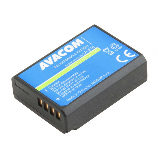 AVACOM Canon LP-E10 Li-Ion 7.4V 1020mAh 7.5Wh