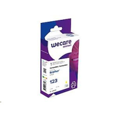 WECARE ARMOR kazeta pre BROTHER, DCP J4110DW, MFC J4310, 4410, 4510DW, 10ml, ks. 600, žltá