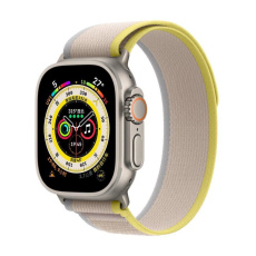 COTECi W97 Ultra Wild Trail Band for Apple Watch 38 / 40 / 41mm Yellow with Beige