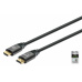 Manhattan kabel HDMI s Ethernetem, HDMI Male na Male, 3m, černá