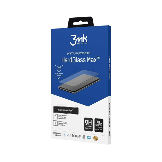 3mk tvrzené sklo HardGlass MAX pro Apple iPhone 14 Pro, černá