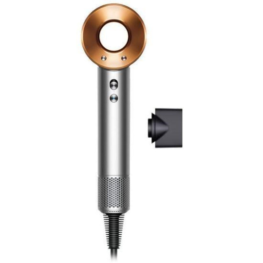 DYSON Supersonic Origin HD07 fén, 1600 W, 3 rychlosti, 4 teploty, koncentrátor, stříbrná/měděná DYSON Supersonic Origin HD07 fén, 1600 W, 3 rychlosti, 4 teploty, koncentrátor, stříbrná/měděná