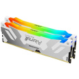 KINGSTON DIMM DDR5 32GB (Kit of 2) 7200MT/s CL38 FURY Renegade Bílá RGB XMP