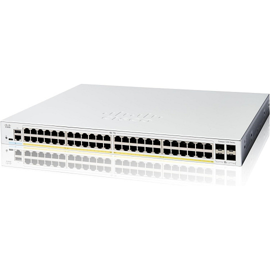BAZAR - Cisco Catalyst switch C1200-48P-4X (48xGbE,4xSFP+,48xPoE+,375W) - Poškozený obal, rozbaleno BAZAR - Cisco Catalyst switch C1200-48P-4X (48xGbE,4xSFP+,48xPoE+,375W) - Poškozený obal, rozbaleno