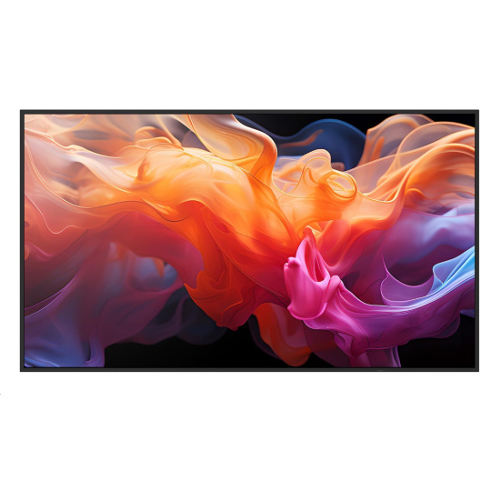 SHARP LFD 65" MultiSync E659, IPS, 3840x2160, 350nit, 1200:1, 8ms, 16/7, VGA, HDMI, LAN, RS232, USB-C, Mediaplayer