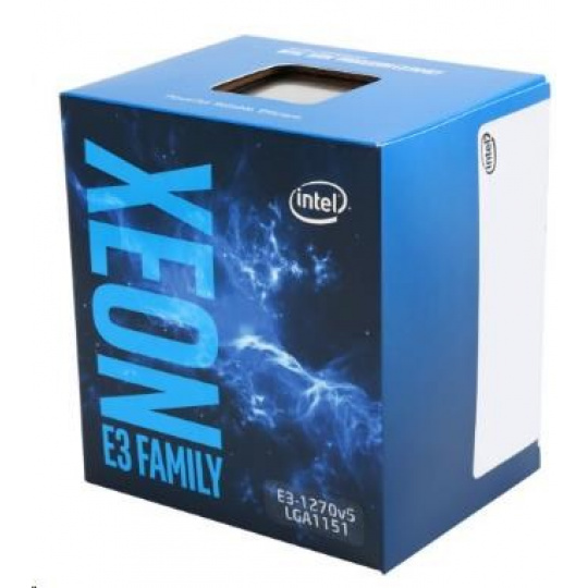 CPU INTEL XEON E3-1270 v6, LGA1151, 3.80 GHz, 8MB L3, 4/8, bez VGA, 72W, BOX