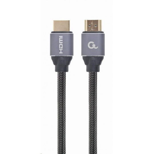 GEMBIRD CABLEXPERT HDMI kábel 2.0, 5 m, opletené, čierne, blister