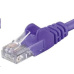 PREMIUMCORD Patch kábel UTP RJ45-RJ45 CAT5e 7m fialový