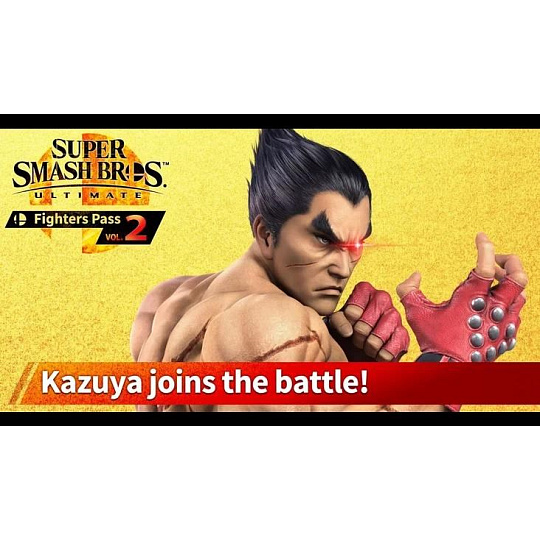Super Smash Bros. Ultimate: Kazuya from TEKKEN Challenger Pack (Switch) DIGITAL
