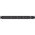 UBNT EdgeSwitch ES-48-500W [70Gbps, 500W, aktívny (802.3af/at) a pasívne (24 V) PoE, 2xSFP, 2xSFP+, L2/L3]