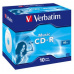 VERBATIM CD-R(10-pack)Audio/Live it!/Colour/Jewel/80Min