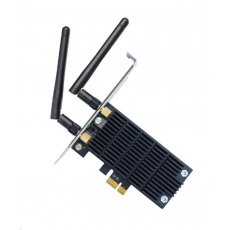 TP-Link Archer T6E WiFi5 PCIe adapter (AC1300,2,4GHz/5GHz)