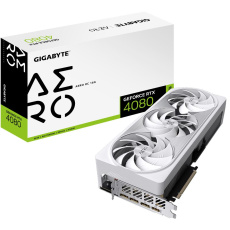 BAZAR - GIGABYTE VGA NVIDIA GeForce RTX 4080 AERO OC 16G, 16G GDDR6X, 3xDP, 1xHDMI - Po opravě (Komplet)