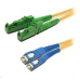 Duplexní patch kabel SM 9/125, OS2, E2000(APC)-SC(PC), LS0H, 3m