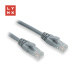LYNX UTP patch kabel Cat6, PVC, 0,3m, šedý (balení obsahuje 10ks)
