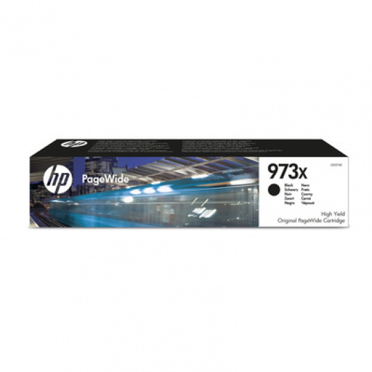 HP 973X High Yield Black Original PageWide Cartridge (10,000 pages)