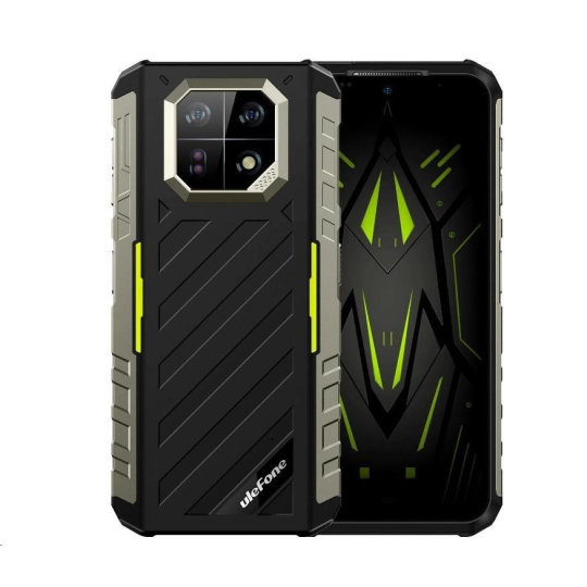 Smartphone Ulefone Armor 22 4G Helio G96 8GB 256GB, Slim, Some Green, [No Charger], EU