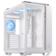 ASUS case TUF GAMING GT502 PLUS, Mid Tower, průhledná bočnice, 4x 120mm ARGB Fan, bílá