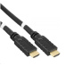 Vysokorýchlostný HDMI kábel PREMIUMCORD s Ether.4K@60Hz, so zosilňovačom, 7 m, 3x tienenie, M/M, pozlátené kon.